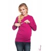 大红色孕妇运动衫Maternity sweatshirt