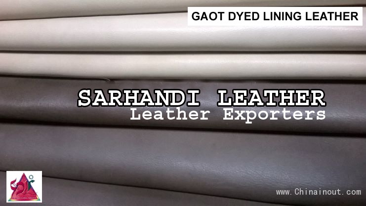 Goat Dyed Lining Leather