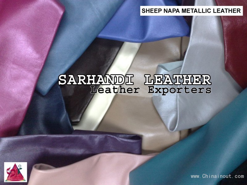 Sheep Napa me<em></em>tallic Leather