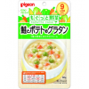 日本贝亲三文鱼土豆蔬菜粥 soup